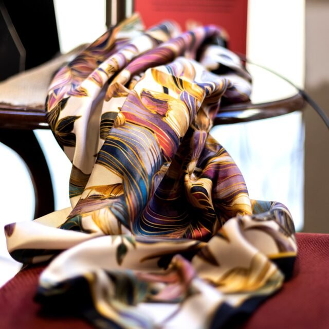 Petal Whisper Silk Scarf

Capturing Nature’s Essence
Each bloom depicted on this scarf whispers stories of joy, renewal, and vitality. With intricate floral patterns woven into a kaleidoscope of vivid colors, Petal Whisper embodies the eternal spirit of spring. Hand drawn, 90*90, packed in a gift box. 
A perfect choice for Mother's Day or a gift. **Free delivery worldwide**
https://fetolia.com/product/petal-whisper-ecru/

#fetolia #gift #mothersdaygift #silkscarf #freedelivery #giftidea #scarfstyle #scarf @simoun.books.and.coffee @mary_paraskevopoulou_