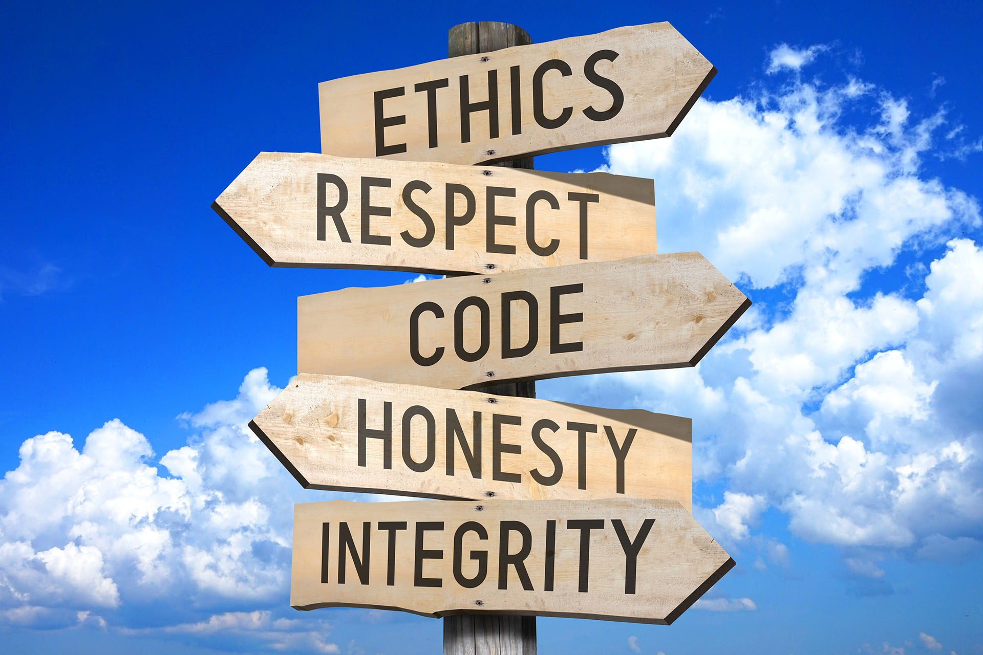 ethics signs