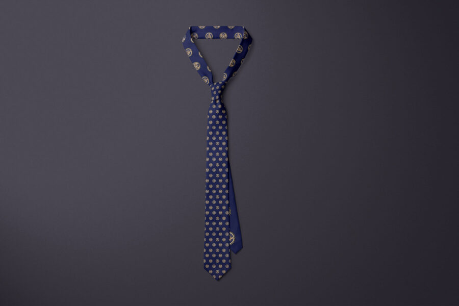 Alpha - Omega Prestige Tie - Blue - Image 3