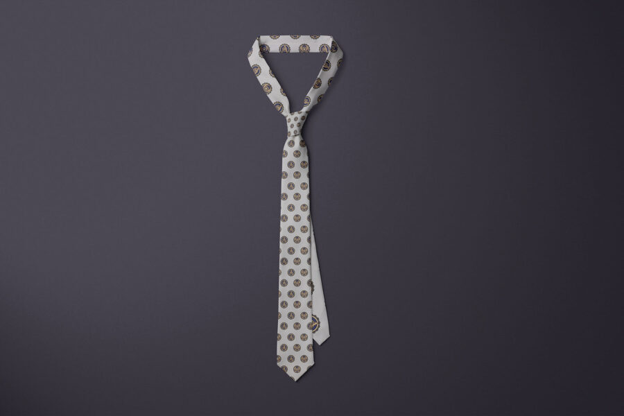 Alpha - Omega Prestige Tie - Grey - Image 3