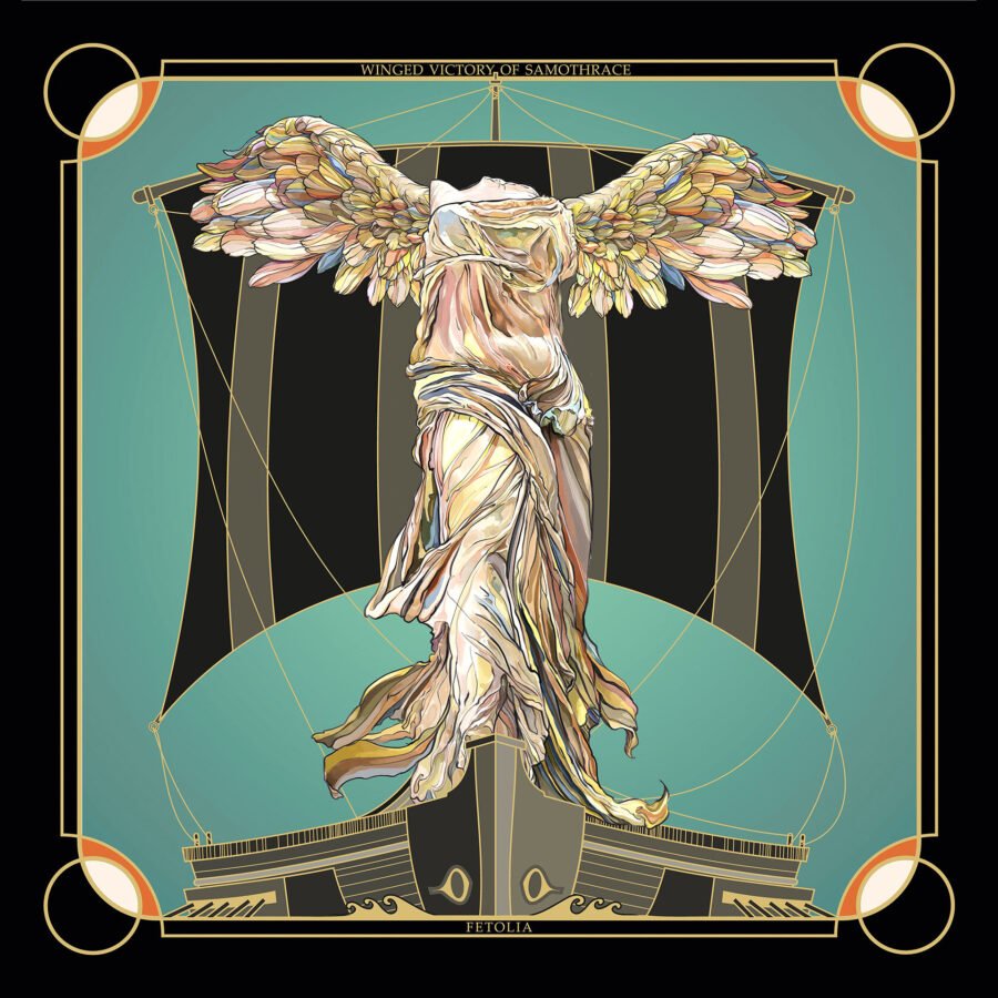 Victory of Samothrace - Black